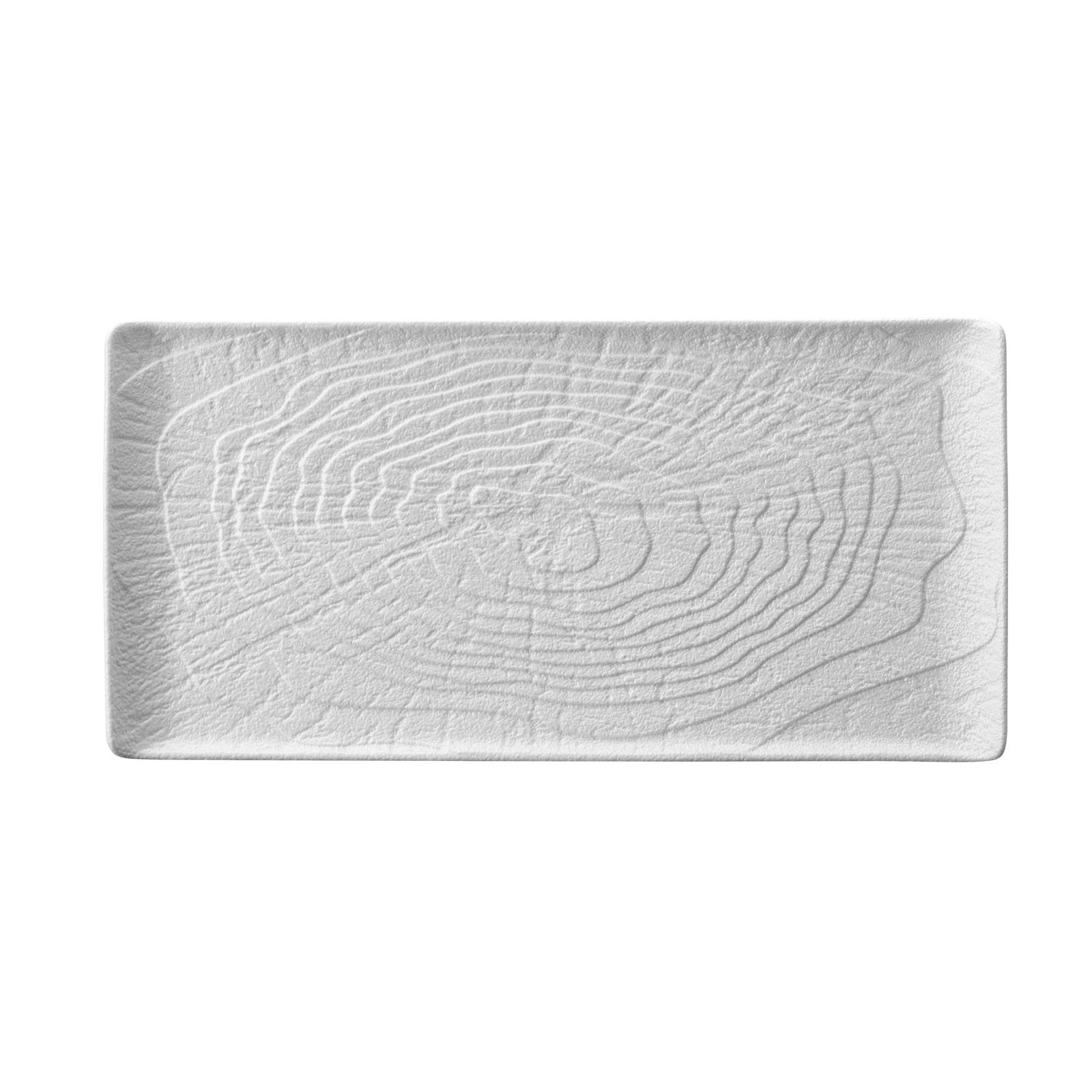Nordic - rectangular plate 46.8x10x1.5cm in white