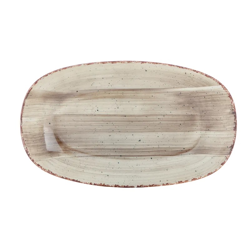 260x150mm Agat ovaalne taldrik