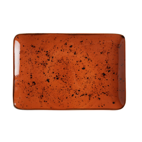 30x20cm Dahlia ristkülikukujuline taldrik