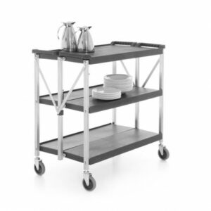 3 riiuliga käru kokkupandav