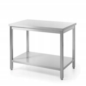 180x60x85cm Tugevdatud laud riiuliga – poltidega