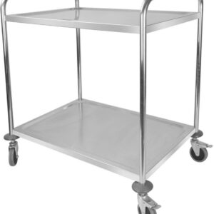 2 riiulit 860x540x940mm KitchenLine 2-riiuliga kelneri käru