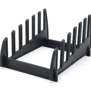 Lõikelaudade hoidik, HENDI, Must, 320x230x(H)160mm