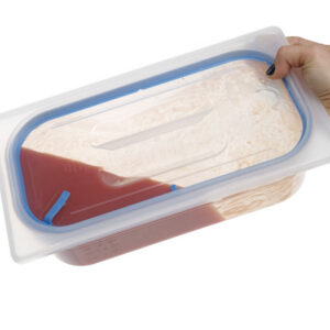 GN1/1 Plastkaas tihendiga toitlustusasutustes kasutatavate 530x325mm