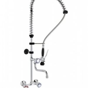 Seinale paigaldatav dušiga segisti