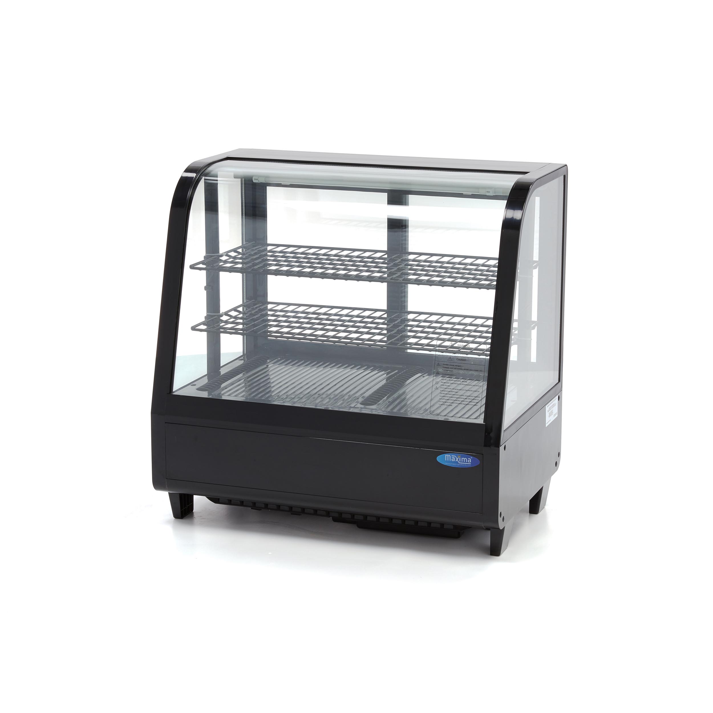 100L Külmvitriin must