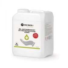 5L Viirusevastane vedelik käte desinfitseerimiseks Hendi