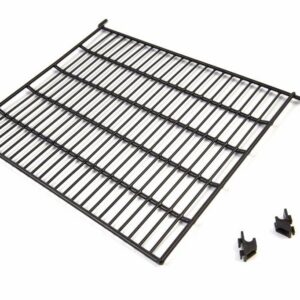 Riiulid koos 2 klambriga mustale ümberkujundatud vitriinile 235L