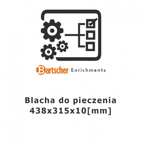 Küpsetustaldrik 438x315x10