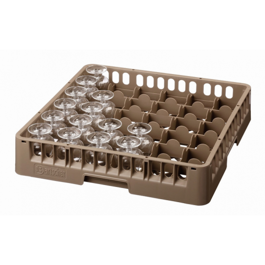 500x500x100mm Nõudepesumasina korv 36 comp.