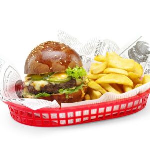 275x175x38mm Ovaalne leivakorv 6tk