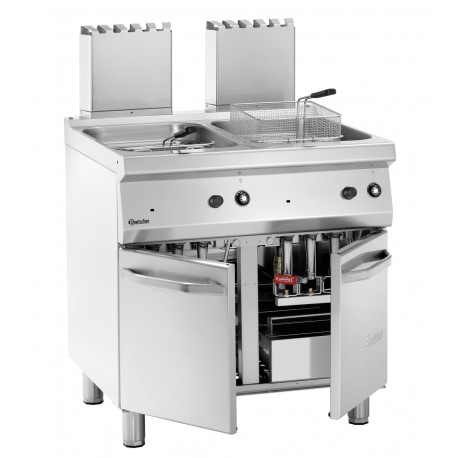 Fritüür gas 700 W800 2x23L