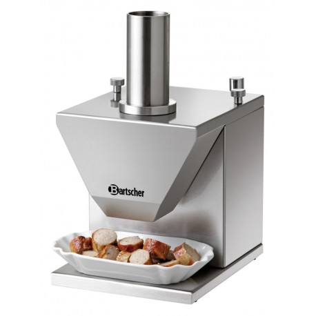 Hand-operated sausage slicer