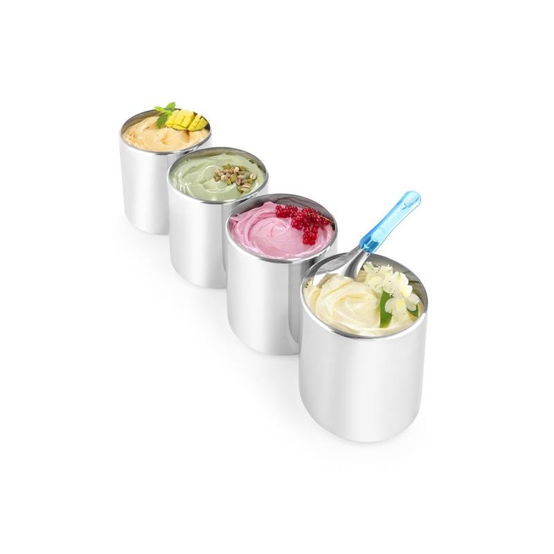 7L Ümmargune jäätise küvett Ø200x(H)245mm