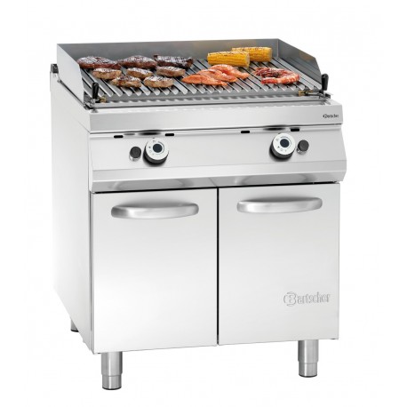 Gas lava rock grill OBU