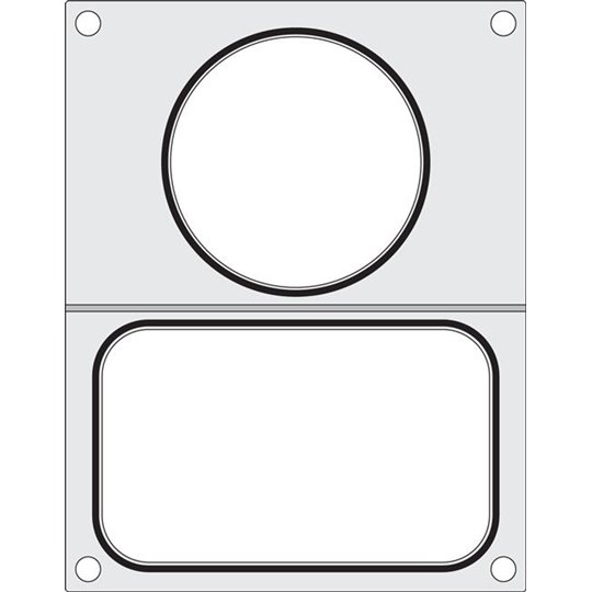 Sealer matrix CAS CDS-01 for the Kandik without division 178x113mm container fi + 115mm