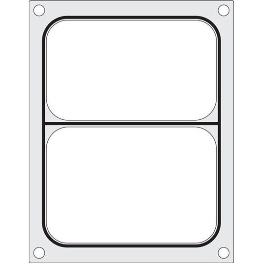 Bokama AG02E and AG02HD sealer matrix for a two-piece Kandik 227x178mm