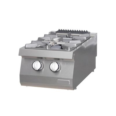 Gaasi Cooker 2 põletid 40X70cm