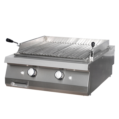Premium Lava Stone Grill - Double - Gas