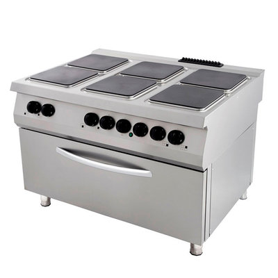 Premium pliit - 6 Burners - Including Wide Oven - Electric