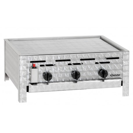 Combi table-top grill,gas,3 burners