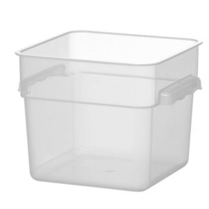 5.7L Mõõtudega toidukonteiner 235x235x(H)180mm