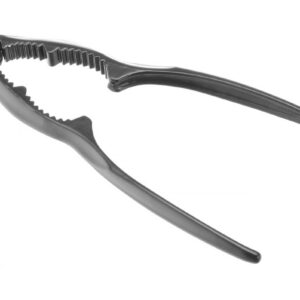 Pähkli- ja homaaritangid, mustad, mati viimistlusega 160x35mm