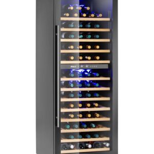 387L Kahe tsooniga veinijahutid, 135 pudelit Arktic 220-240V/130W, 595x680x(H)1625mm