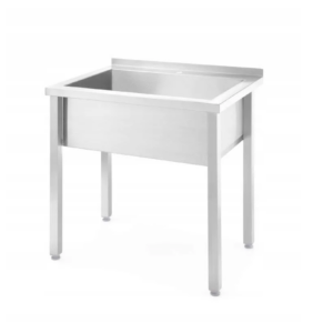 80x60x85cm Valamuga laud BudgetLine, ilma katteta – keevitatud, sügavus 600 mm