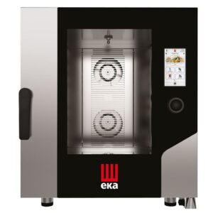 7xGN1/1 Millennial Touch Screen GASTRO konveieri aurutus elektriline koos boileri, puuteekraani, pesusüsteemi ja sondiga, Tecnoeka, GN1/1, 400V/15000W, 730x784x850mm