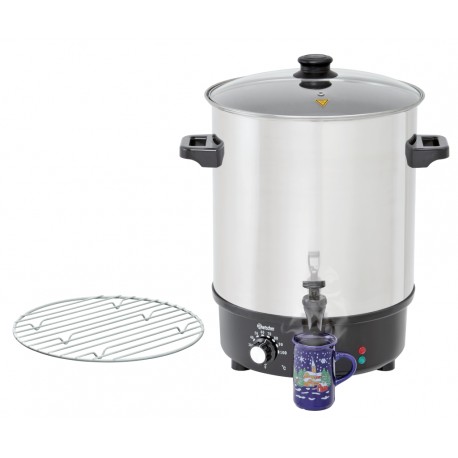 30L Mulled wine pot bl.w. Canner SS